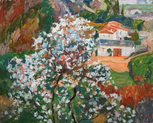 Paisaje con Almendro