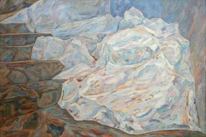 Escalones, piedra y cal